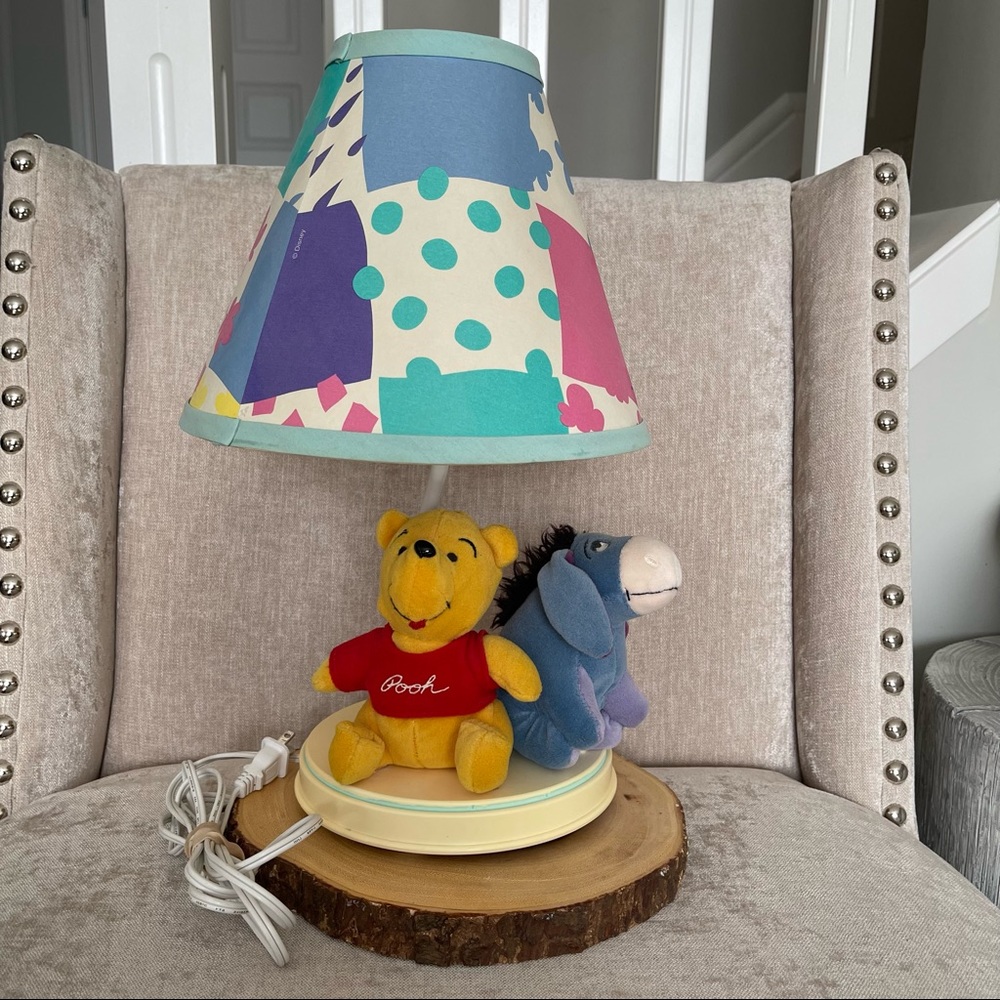 Winnie the Pooh and Eeyor Lamp